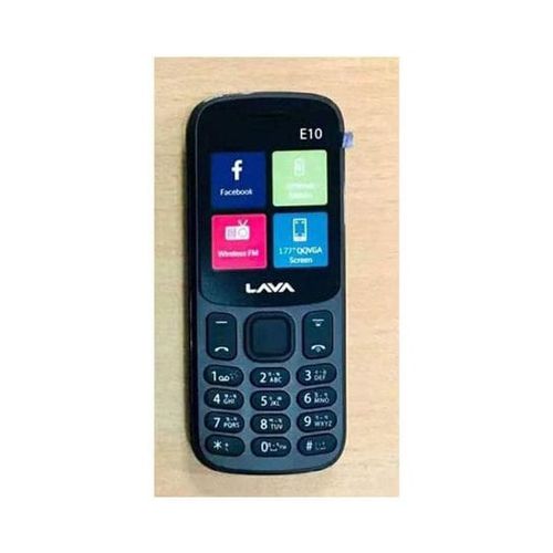 LAVA E10 MOBILE 2G - Black / Blue