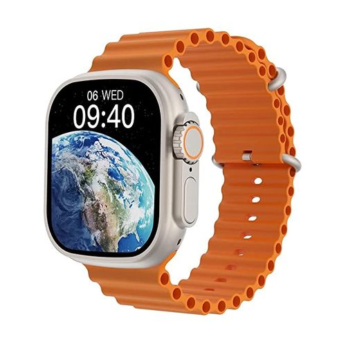 W&O Smart Watch X8 ULTRA With NFC ( Sports Version ) - orange