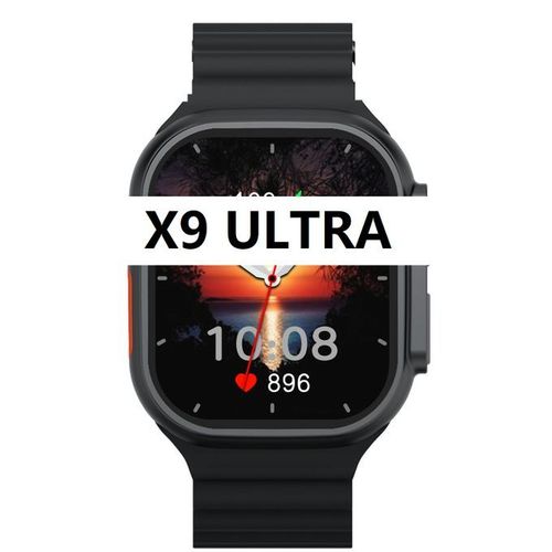 W&O X9 Ultra Super Amoled Iphone And Android,Chat GPT- Black